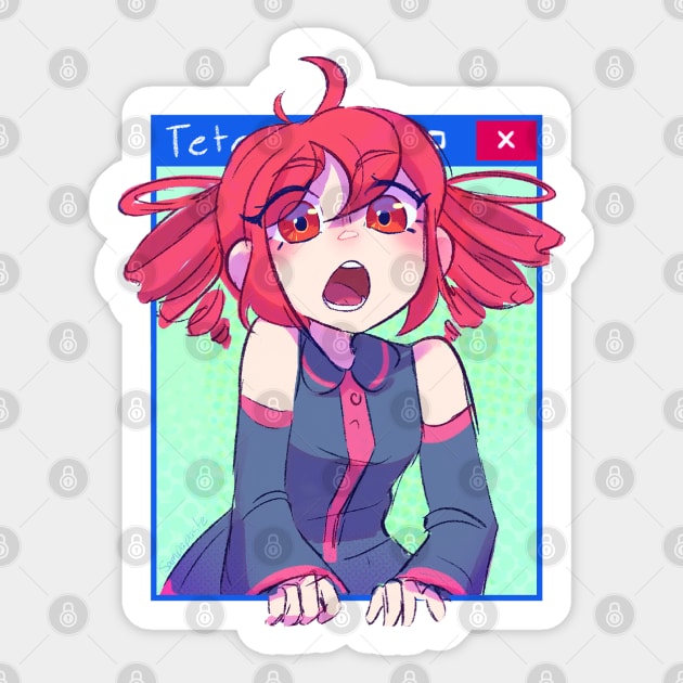 Teto window Sticker by Probablynotsam